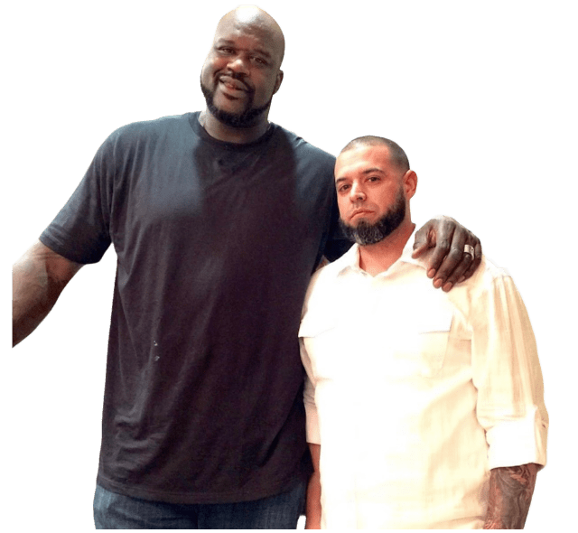 Shaquille O'Neal and Personal Chef Alex Conant