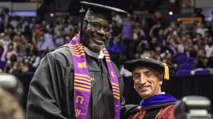 Shaq Adds Another Degree — And Still Finds Time to Roast Barkley