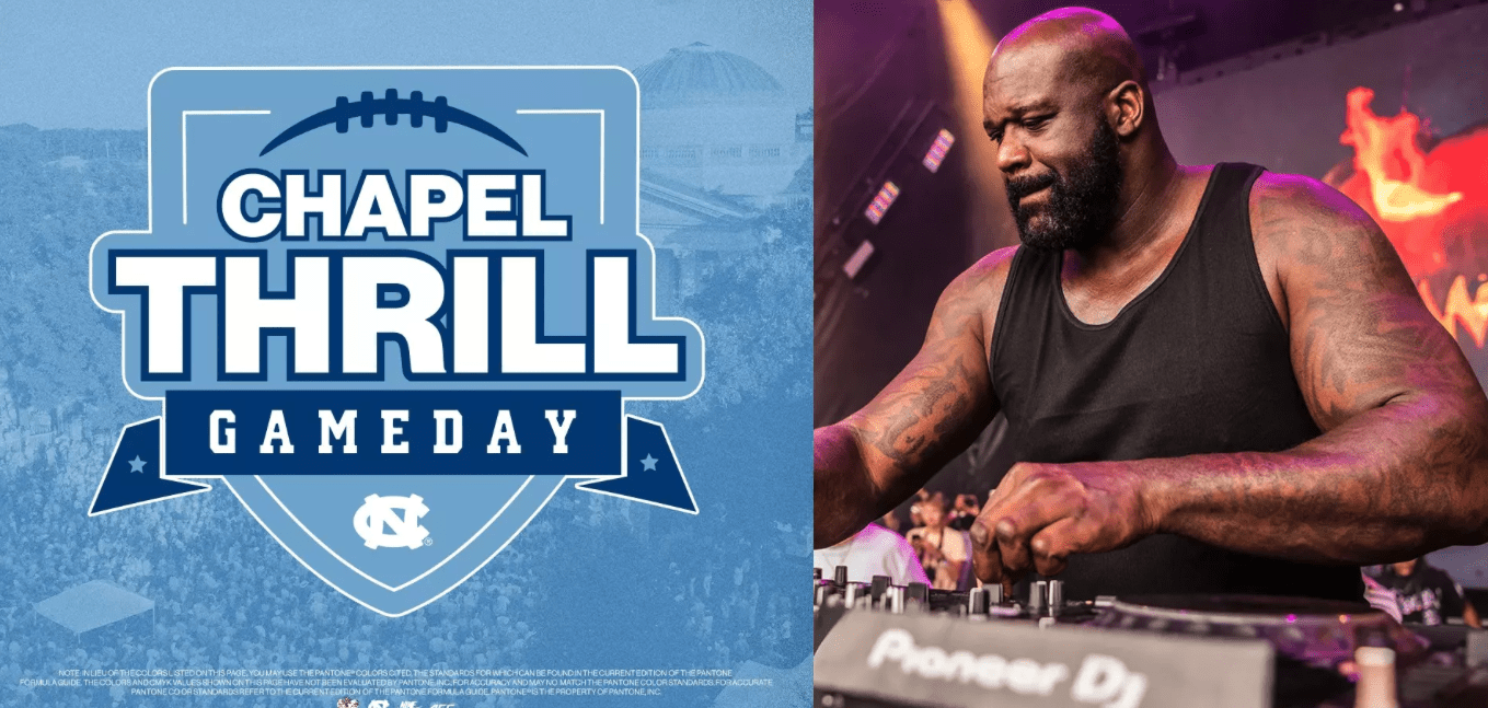 Shaq Is Bringing DJ Diesel to UNC for a Pre-Game Party