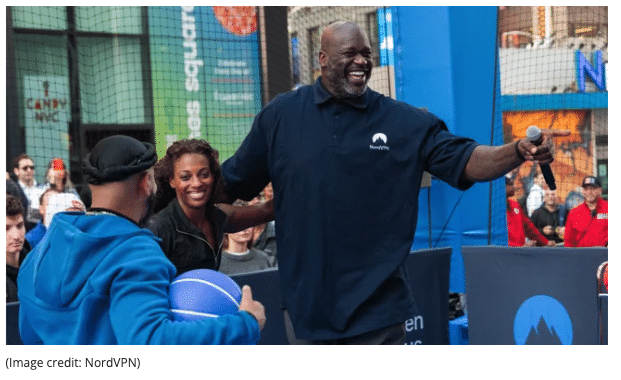 Shaq Turns Times Square Into a Basketball Party—with a $5,000 Twist